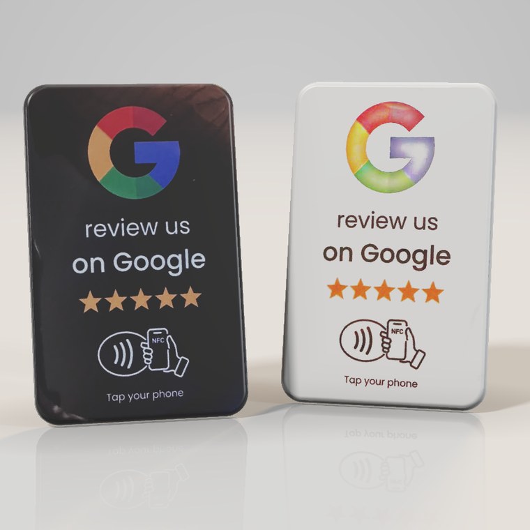 NFC card, no QR code